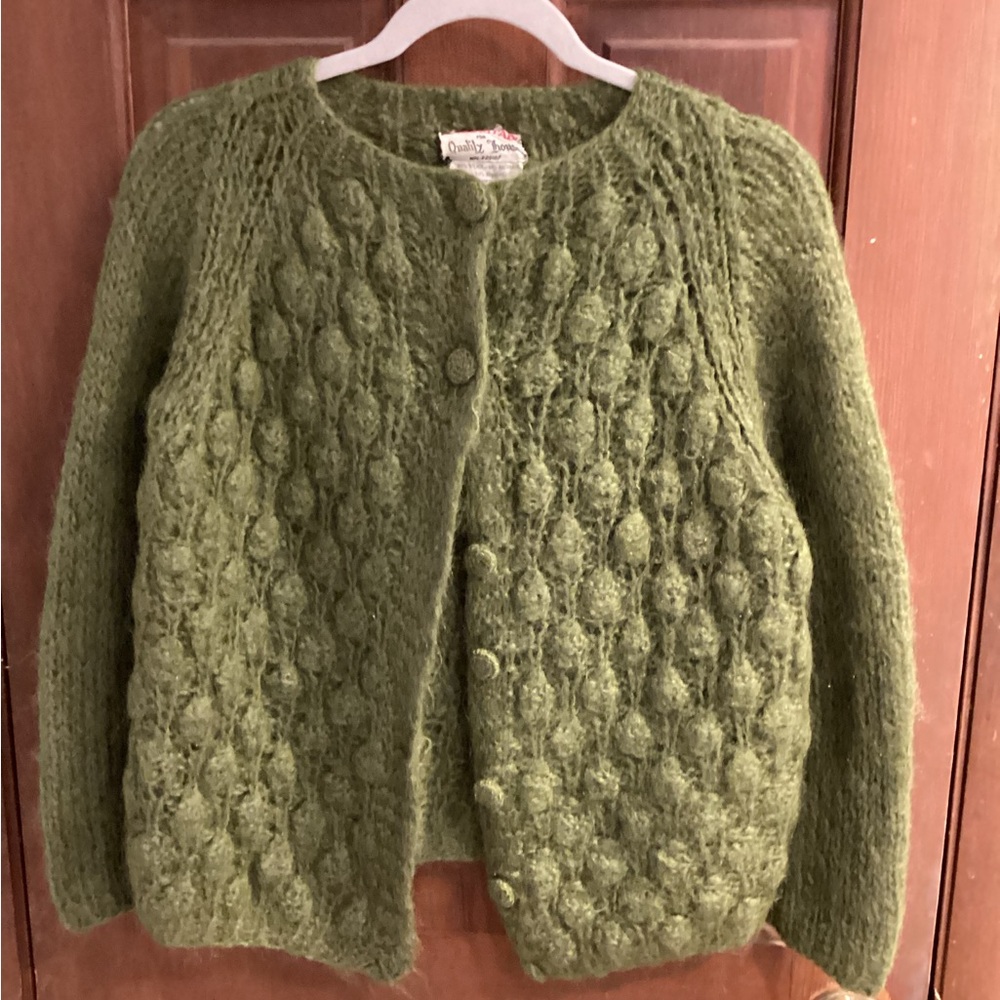 Vintage Hand knitted in Italy Wool sweater
